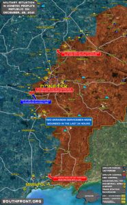 Military Situation In Eastern Ukraine On December 28, 2021 (Map Update)