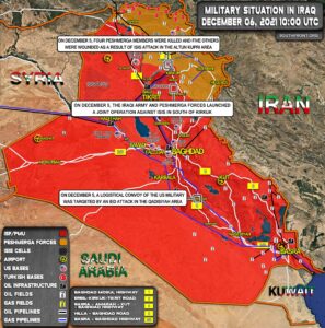 Military Situation In Iraq On December 6, 2021 (Map Update)