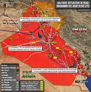 Military Situation In Iraq On December 7, 2021 (Map Update)