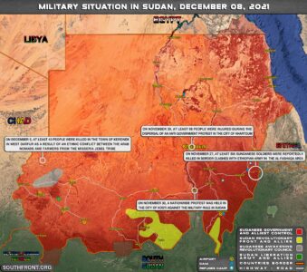 Military Situation In Sudan On December 8, 2021 (Map Update)