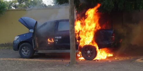 ISIS Terrorists Attacked Nigerian Military Camp, Police Post In Yobe State (Photos)