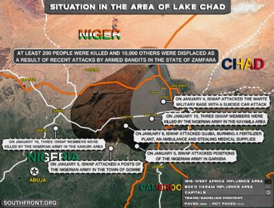 Military Situation In The Lake Chad Area On January 11, 2022 (Map Update)