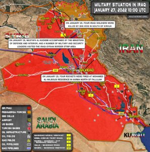 Military Situation In Iraq On January 27, 2022 (Map Update)