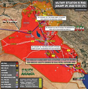 Military Situation In Iraq On January 29, 2022 (Map Update)