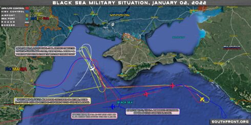 Military Situation In The Black Sea Region On January 2, 2022 (Map Update)