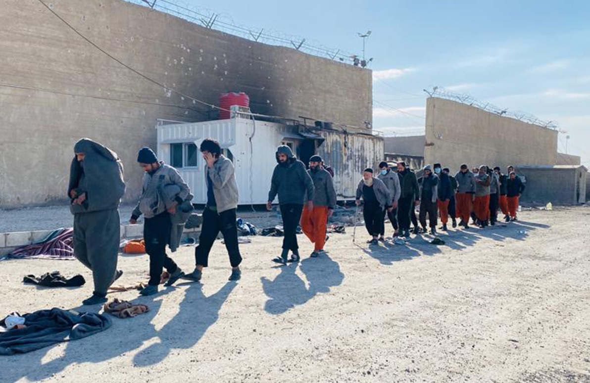 SDF Says Al-Hasakah Prison Battle Is Over, 1,600 ISIS Terrorists Surrendered (Videos)