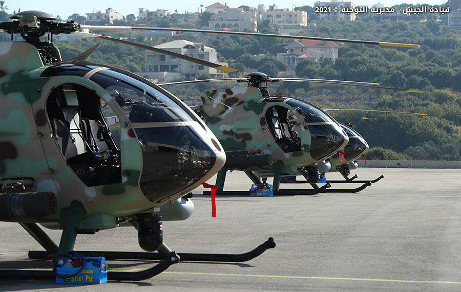 Attack Helicopter Recently Supplied By The US Crashed In Northern Lebanon (Photos)