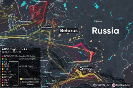 NATO Reconnaissance Activity Along Russian Borders