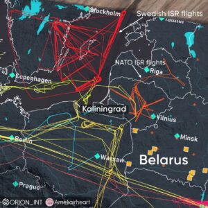 NATO Reconnaissance Activity Along Russian Borders