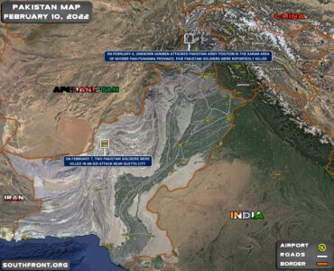 Military Situation In Pakistan On February 10, 2022 (Map Update)