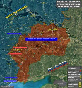 Military Situation In Eastern Ukraine On February 14, 2022 (Map Update)