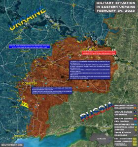 Military Situation In Eastern Ukraine On February 24, 2022 (Map Update)