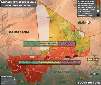 Military Situation In Mali On February 2, 2022 (Map Update)