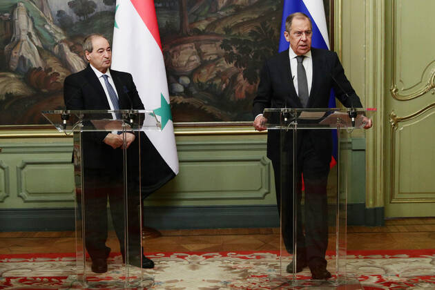 Syrian Foreign Minister Faisal Al-Mekdad Arrived In Moscow Amid Escalation On Russian Western Borders