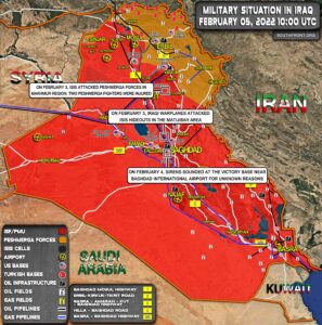 Military Situation In Iraq On February 5, 2022 (Map Update)