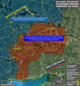 Military Situation In Eastern Ukraine On February 6, 2022 (Map Update)