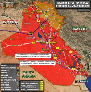 Military Situation In Iraq On February 6, 2022 (Map Update)