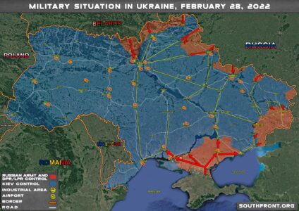 War In Ukraine Day 5: Russian Advance Faces Ukrainian Stand Off, While Kiev Wins Ideological War (Video, 18+)