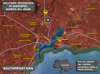 Military Situation In Mariupol On March 24, 2022(Map Update)