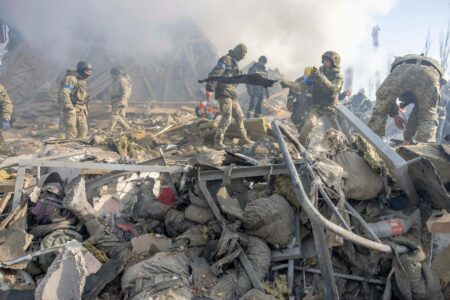 Photos 18+: Russian Kalibr Missile Hit Ukrainian Military Facility In Mykolaiv. Dozens Of Casualties Reported