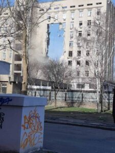 Rocket Hit Building of Regional Council In Nikolaev (Photos, Video)