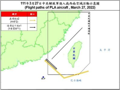 Tensions Between China And Taiwan Escalating