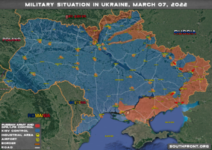 Military Situation In Ukraine On March 7, 2022 (Map Update)