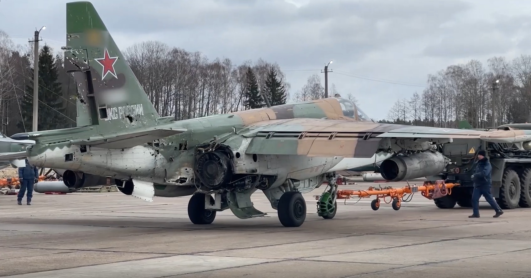 Russian Ace Successfully Landed Stricken SU-25 (Video)