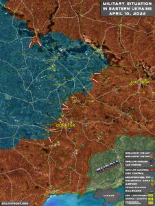 Military Situation In Eastern Ukraine On March 10, 2022 (Map Update)