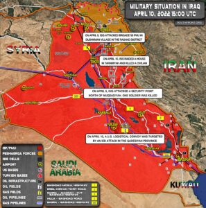 Military Situation In Iraq On April 10, 2022 (Map Update)