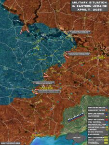 Military Situation In Eastern Ukraine On April 11, 2022 (Map Update)