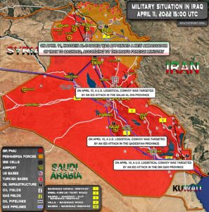 Military Situation In Iraq On April 11, 2022 (Map Update)