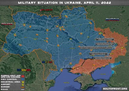 Military Situation In Eastern Ukraine On April 11, 2022 (Map Update)