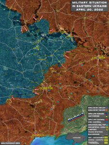 Military Situation In Eastern Ukraine On April 20, 2022 (Map Update)