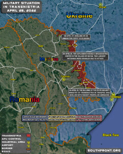 Military Situation In Transnistria On April 28, 2022 (Map Update)