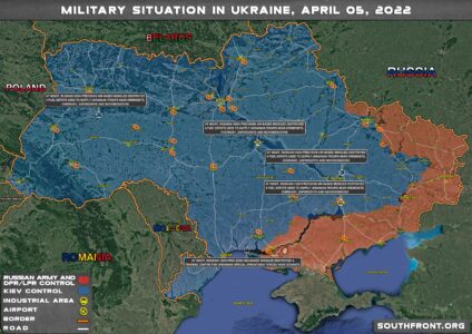 Military Situation In Ukraine On April 5, 2022 (Map Update)