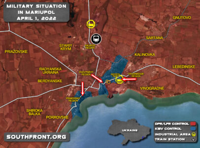 Battle For Mariupol: Azovstal On Fire, Provocation In City Port Revealed (Map Update)