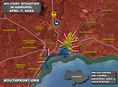 Military Situation In Mariupol On April 7, 2022 (Map Update)