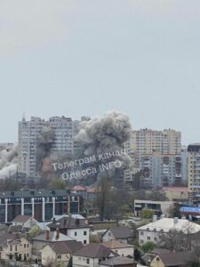 Russian Missiles Hit Odessa, Ukraine. Civilian House Destroyed, Casualties Reported (Videos)