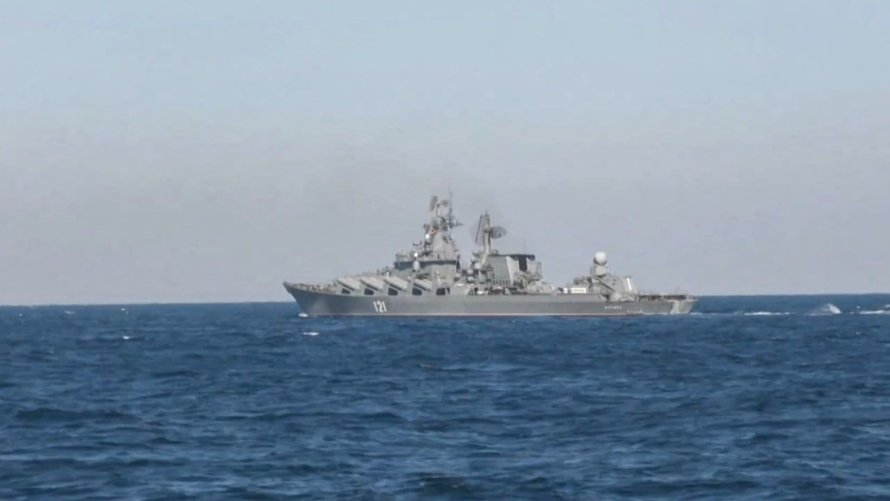 UPDATE. Russian Ministry Of Defence: The Cruiser Moskva Sunk