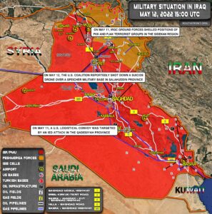 Military Situation In Iraq On May 12, 2022 (Map Update)