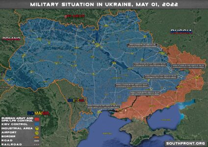 Military Situation In Ukraine On May 1, 2022 (Map Update)