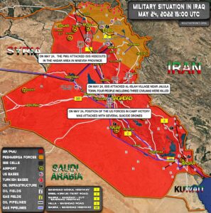 Military Situation In Iraq On May 24, 2022 (Map Update)