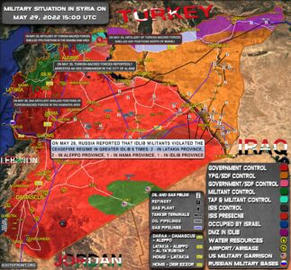 Military Situation In Syria On May 29, 2022 (Map Update)