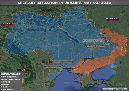 Military Situation In Ukraine On May 3,2022 (Map Update)