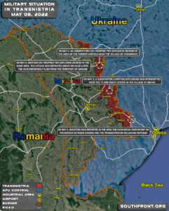 Military Situation In Transnistria On May 8, 2022 (Map Update)