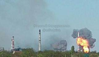 Oil Refinery In Ukrainian City Of Kremenchuk Hit By Russian Missiles (Photos, Video)