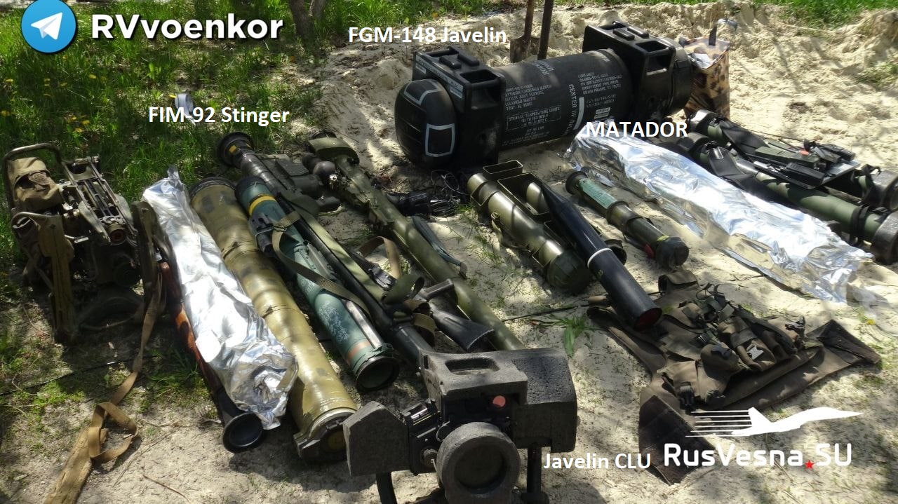 Russian Army Seized Loads Of Western-Made Weapons From Kiev Forces In Donbass (Photos)