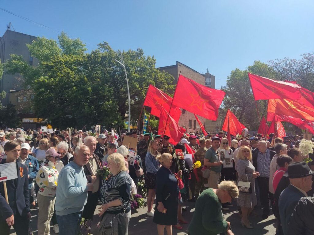 Victory Day Celebrations In Ukrainian Cities Under Russian Control (Photo, Video)