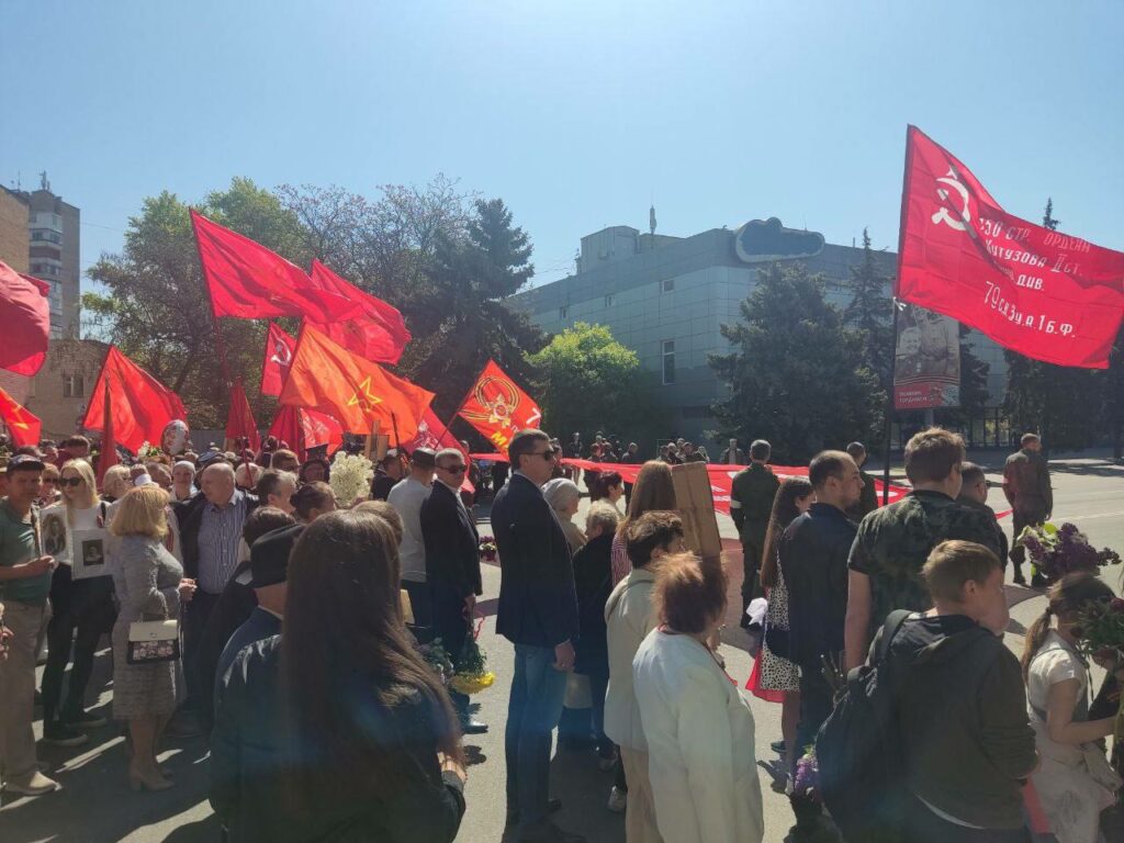 Victory Day Celebrations In Ukrainian Cities Under Russian Control (Photo, Video)